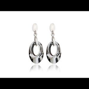 Swarovski Helios earrings silver rhodium plated
